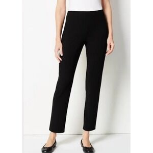Lauren Ralph Lauren Black Straight Leg Stretch Pants Women's Size 4